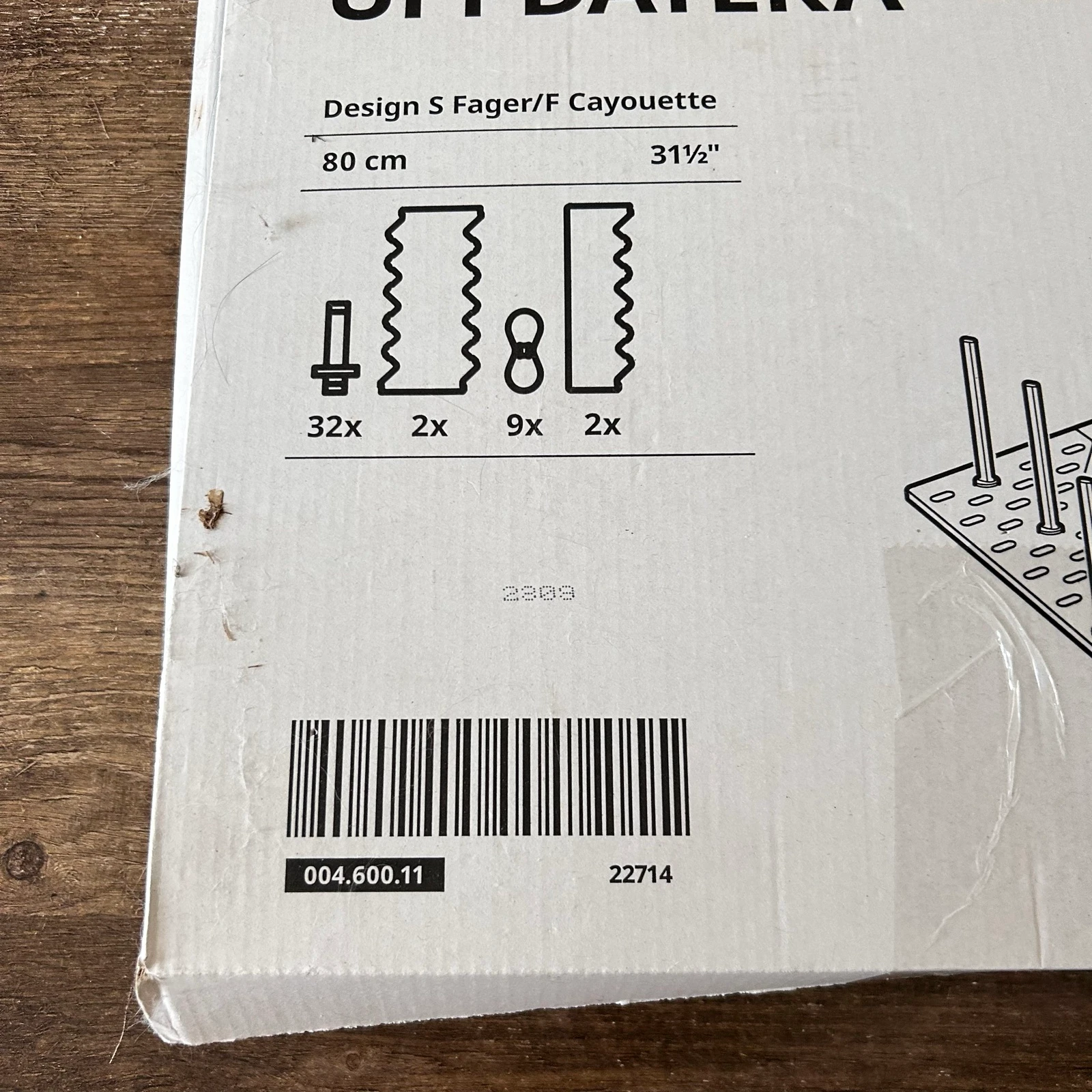 IKEA UPPDATERA bordenrek / afdruiprek lade 80 cm – nieuw – photo 2